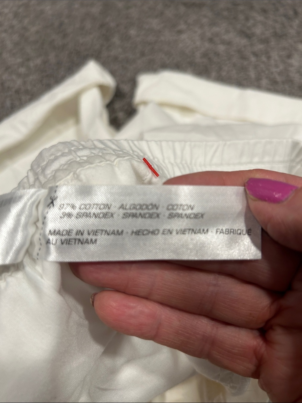 UNIONBAY White Stretch Cargo Shorts XL - Picture 5 of 5